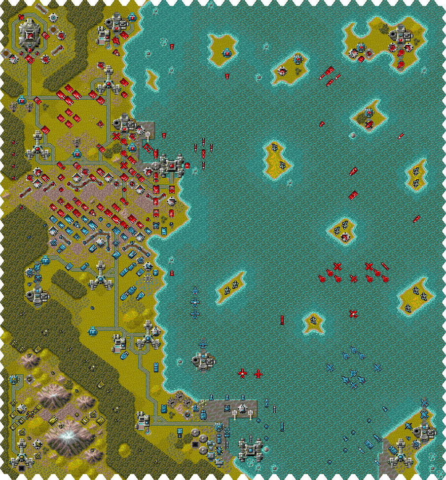 The GEDEROM map